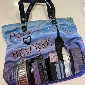 COACH Poppy New York ombre tote